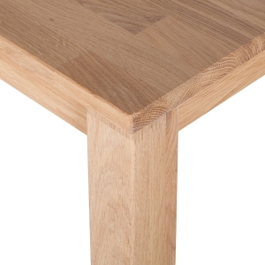 Furniteco Cube Dinner Table 900x650x750 (bleached oak). Photo 2