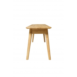 Furniteco Nord Bench 1600x400x450 (oak, natural parquet oil). Photo 2