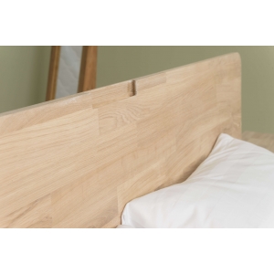 Furniteco Nord Bed 1800x2000 with bed slats (bleached oak). Photo 2