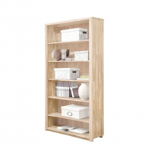 Furniteco Korsa 1 Shelving Unit (bleached oak). Photo 2