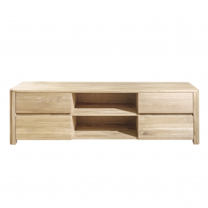 Furniteco Korsa TV-Bench (bleached oak). Photo 2