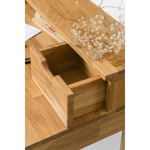 Furniteco Prinston 2 Desk 1050х550х910 (oak, parquet oil). Photo 2