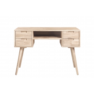 Furniteco Nord 4 Desk 1100х550х750 (bleached oak). Photo 3