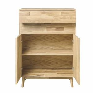 Furniteco Nord 2 Chest Of Drawers (bleached oak). Photo 3