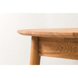 Furniteco Nord 3 Dinner Table D850х750 (oak, natural parquet oil). Photo 2