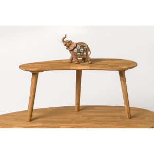 Furniteco Nord 6/3 Сoffee Table (oak, natural parquet oil). Photo 3
