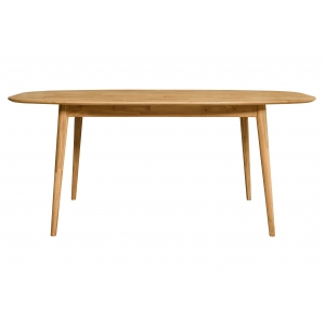 Furniteco Nord 2.1 Dinner Table 1600x900x750 (oak, natural parquet oil). Photo 3