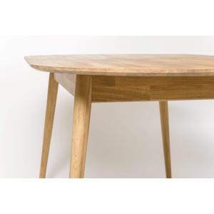 Furniteco Nord 2R Extendable Dinner Table 1700(2100)х900х750 (oak, natural parquet oil). Photo 3