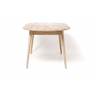 Furniteco Nord 2R Extendable Dinner Table 1700(2100)х900х750 (bleached oak). Photo 2