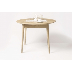 Furniteco Nord 3 Dinner Table D850х750 (bleached oak). Photo 2