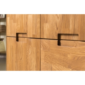 Furniteco Nord 5 Chest Of Drawers (oak, natural parquet oil). Photo 3