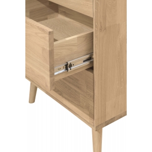 Furniteco Nord 6 Chest Of Drawers (bleached oak). Photo 3