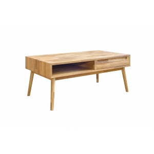 Furniteco Nord 8 Сoffee Table (oak, natural parquet oil). Photo 3