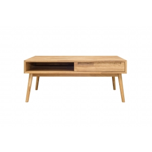 Furniteco Nord 8 Сoffee Table (oak, natural parquet oil). Photo 2