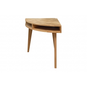 Furniteco Nord Corner Dressing Table 750х750х760 (oak, natural parquet oil). Photo 2