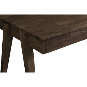 Furniteco Kemi Writing Desk (Venge color), Oak Wood Table, 120x65x75 cm. Photo 3